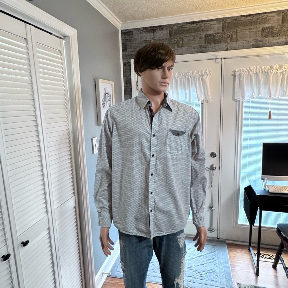 Men's Hudson & Barrow Shirt‎ SZ LG